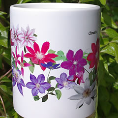 mug DS-119 Cascade of Clematis